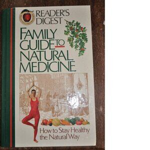 Reader's Digest Family Guide to Natural Medicine hardcover book vintage 1993 (91